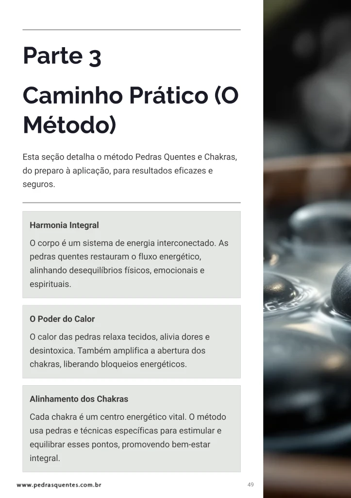 Livro Pedras Quentes e Chakras Toshiro Hishinuma